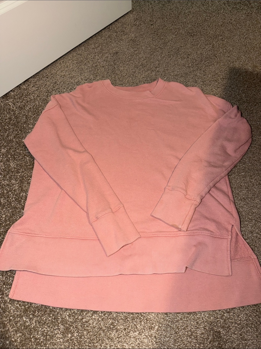 Time and Tru Dusty Rose Crewneck Pullover